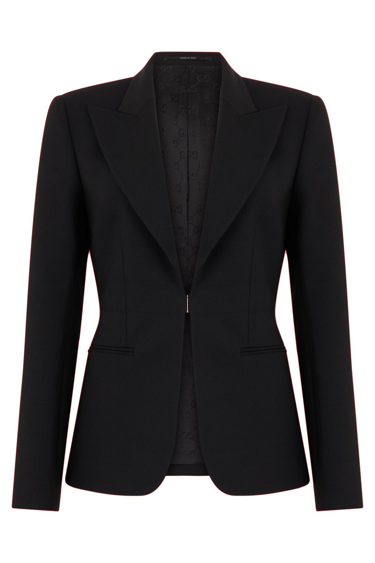 Single-breasted blazer in stretch wool RTW