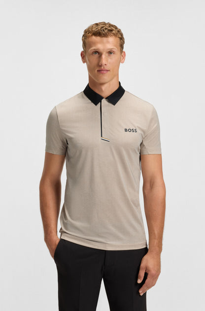 Short-sleeve polo with logo RTW