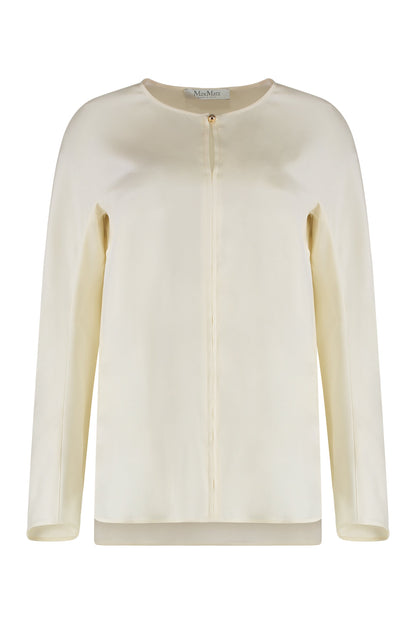 Blouse in silk crêpe from China RTW