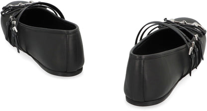 Gucci Leather ballet flats
