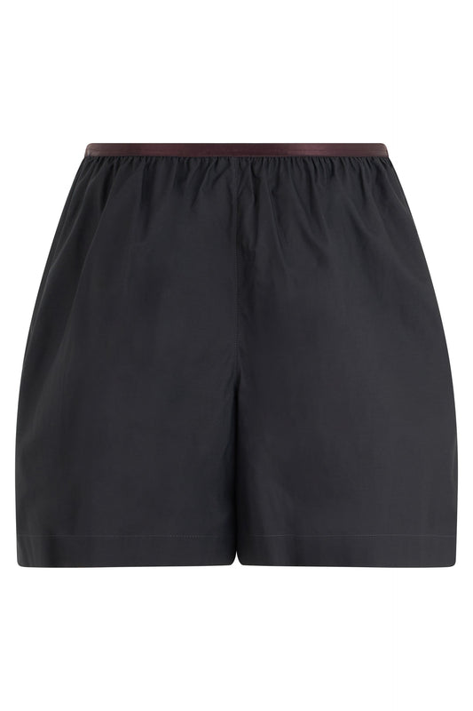 Short in mixed cotton fabric RTW