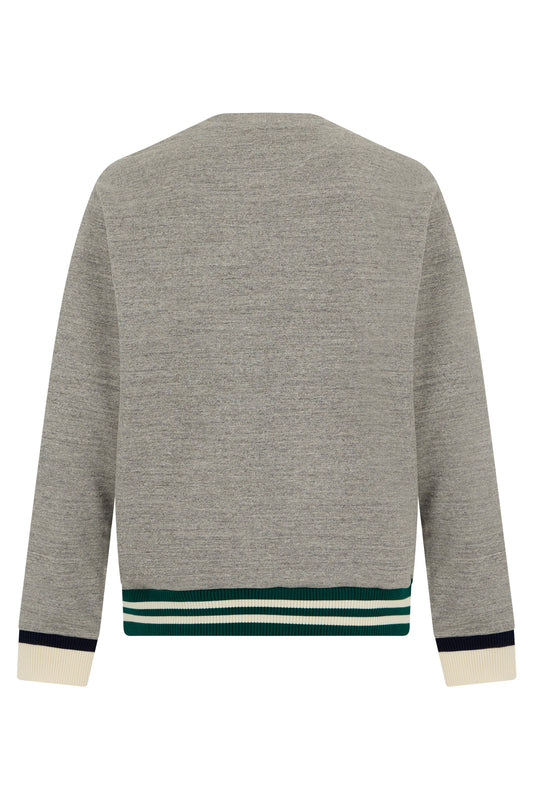 Crew neck sweatshirt in cotton RTW