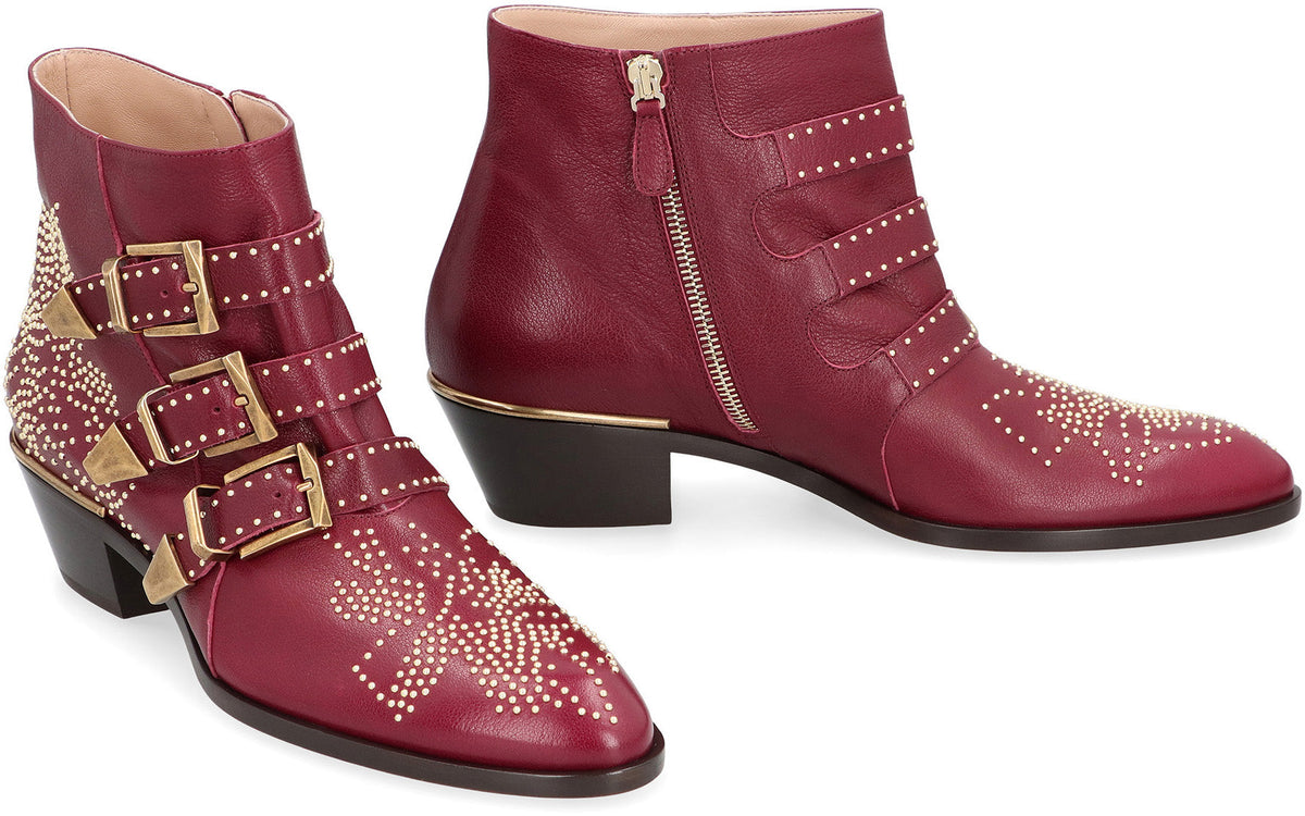 Chloé Susanna ankle boots in leather
