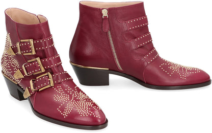 Chloé Susanna ankle boots in leather