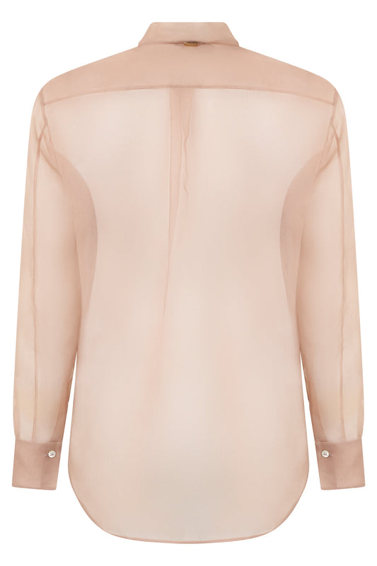 Silk blouse with bow RTW