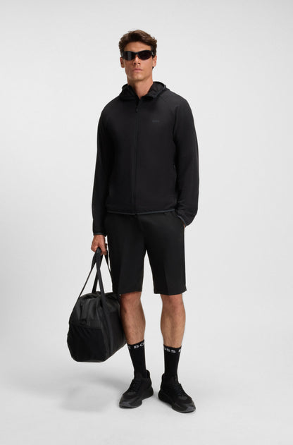 Waterproof jacket in technical fabric with zip RTW