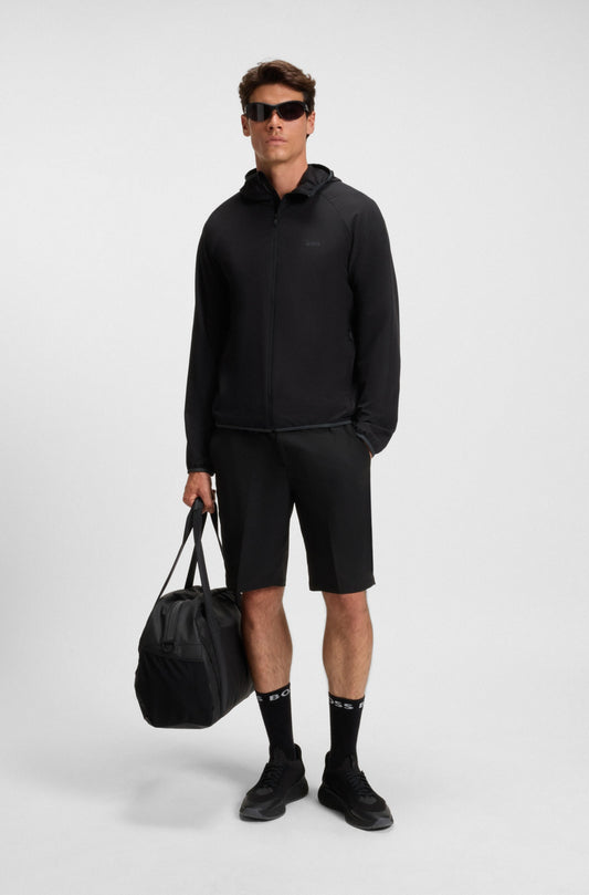 Waterproof jacket in technical fabric with zip RTW