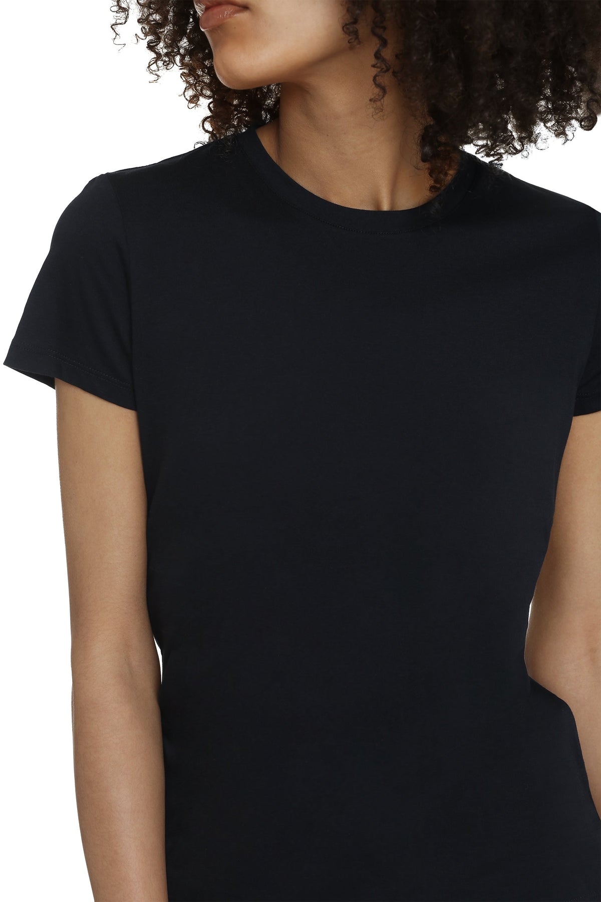 Cotton crew-neck T-shirt RTW
