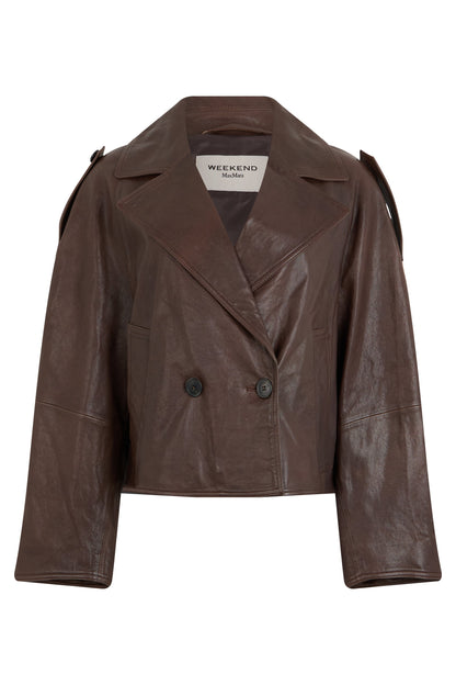 Short leather jacket RTW