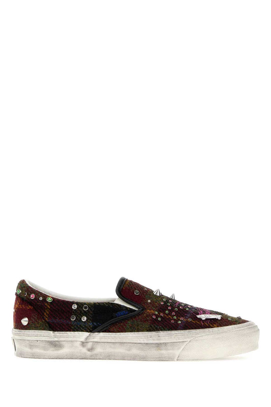 LX CLASSIC SLIP-ON 98 HARRIS TWEED SNEAKERS