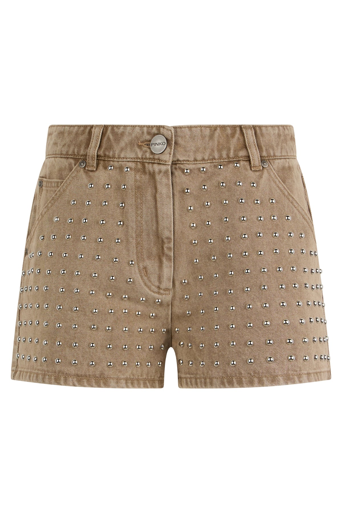 Denim shorts with studs RTW