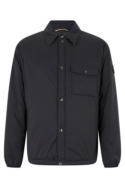Padded jacket with classic collar RTW