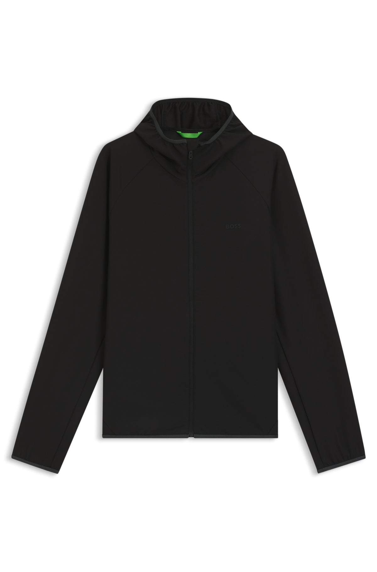 Waterproof jacket in technical fabric with zip RTW