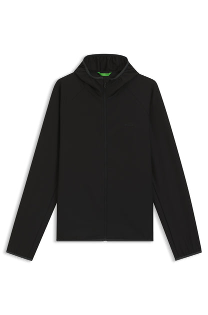 Waterproof jacket in technical fabric with zip RTW