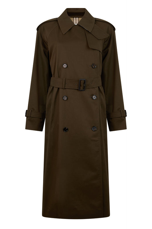 Long trench with belt ACC