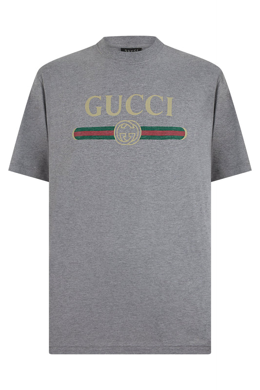 Cotton T-shirt with printed logo RTW
