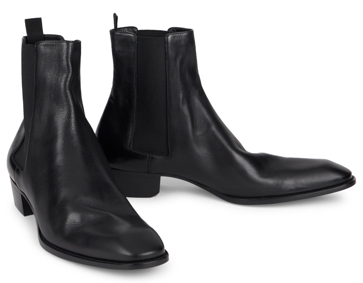 Chelsea boots in leather SHOES