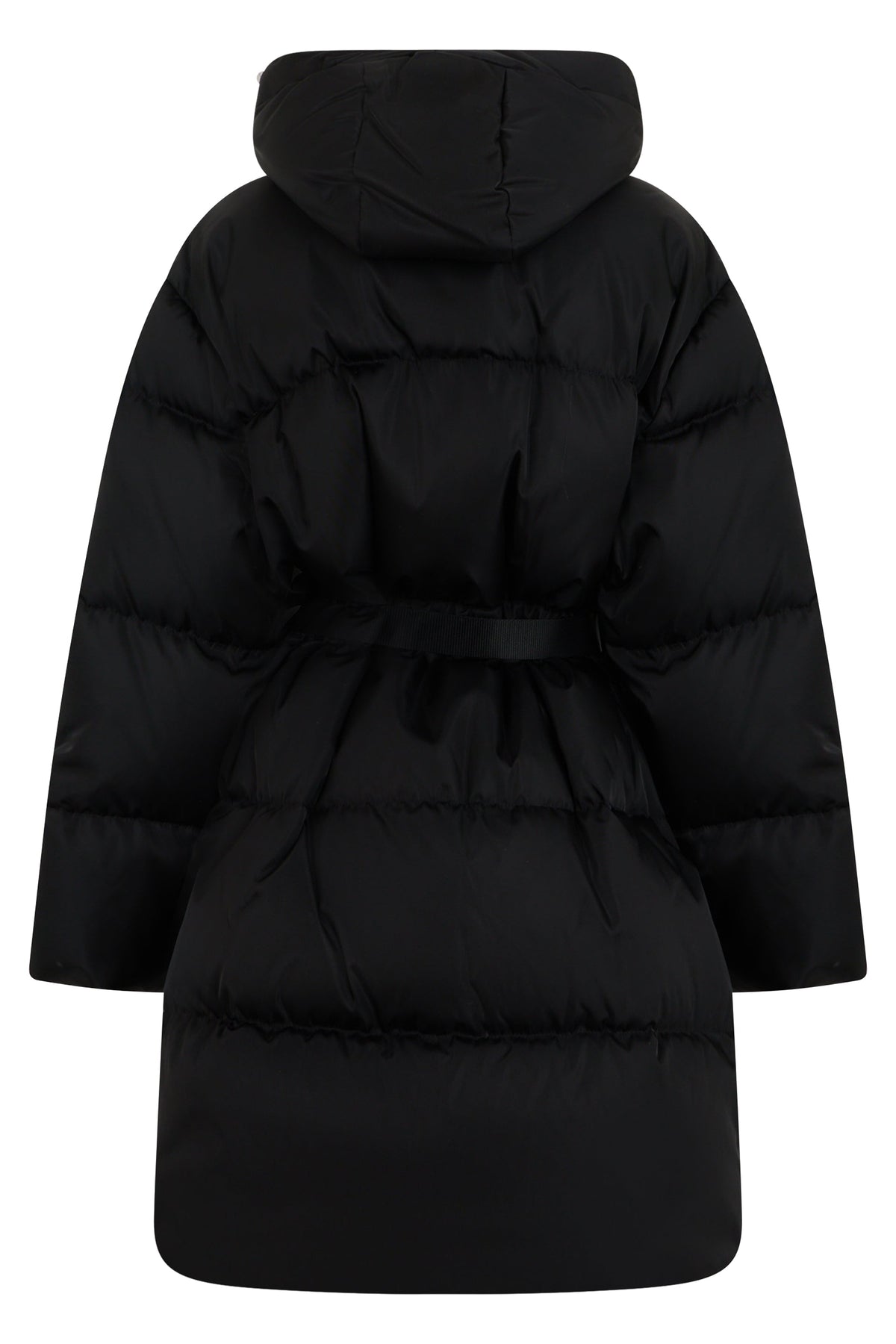 Quilted jacket with belt ACC