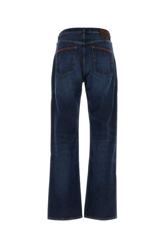 STRAIGHT LEG DENIM TROUSER JEANS