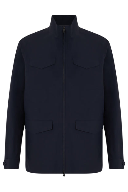 Field jacket with high collar RTW