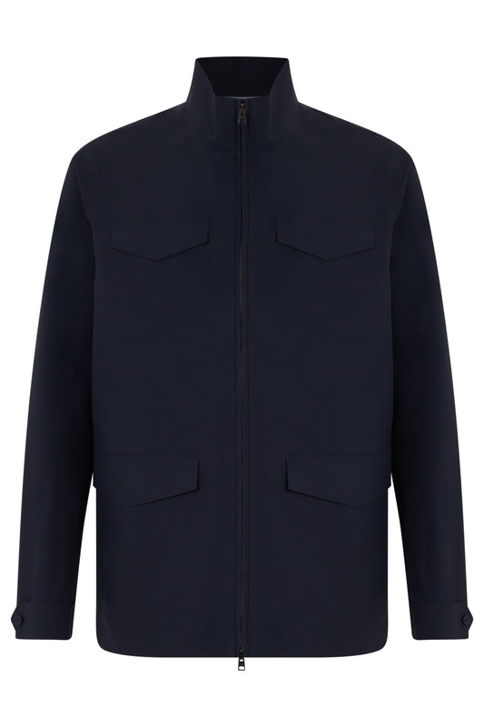 Field jacket with high collar RTW