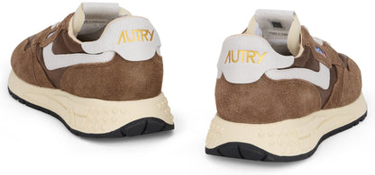 Sneakers in suede and fabric SHOES