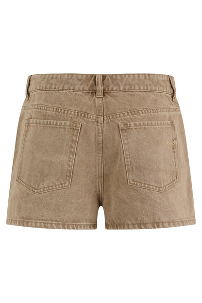 Denim shorts with studs RTW
