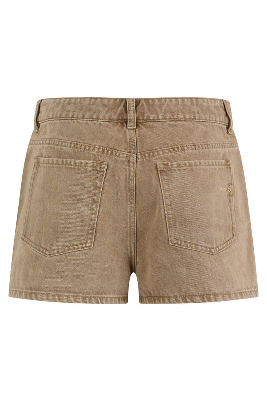 Denim shorts with studs RTW