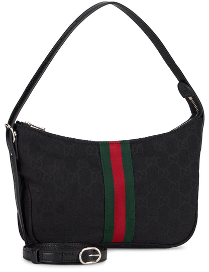 Shoulder bag Lunetta small with monogram fabric BAGS