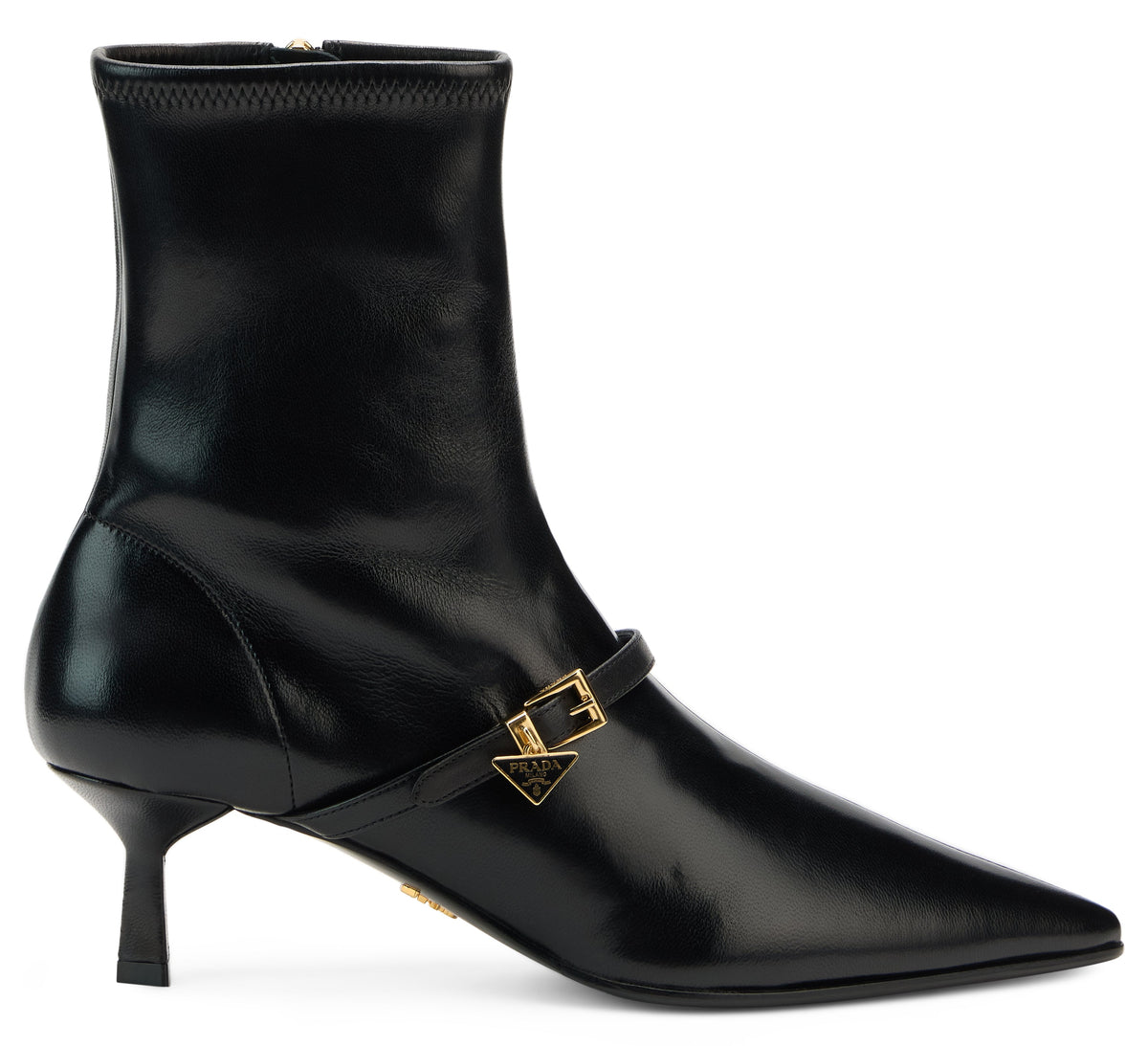 Stretch napa ankle boots SHOES