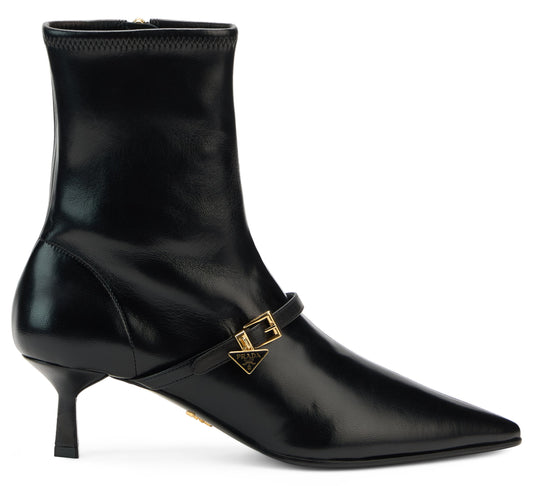 Stretch napa ankle boots SHOES