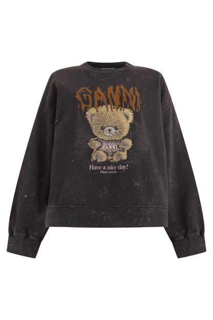 Printed cotton sweatshirt RTW