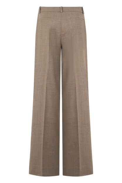 Palazzo pants in wool RTW
