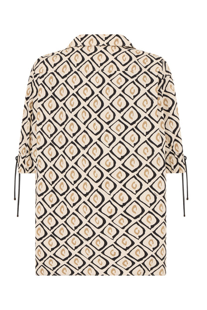 Printed cotton blouse RTW