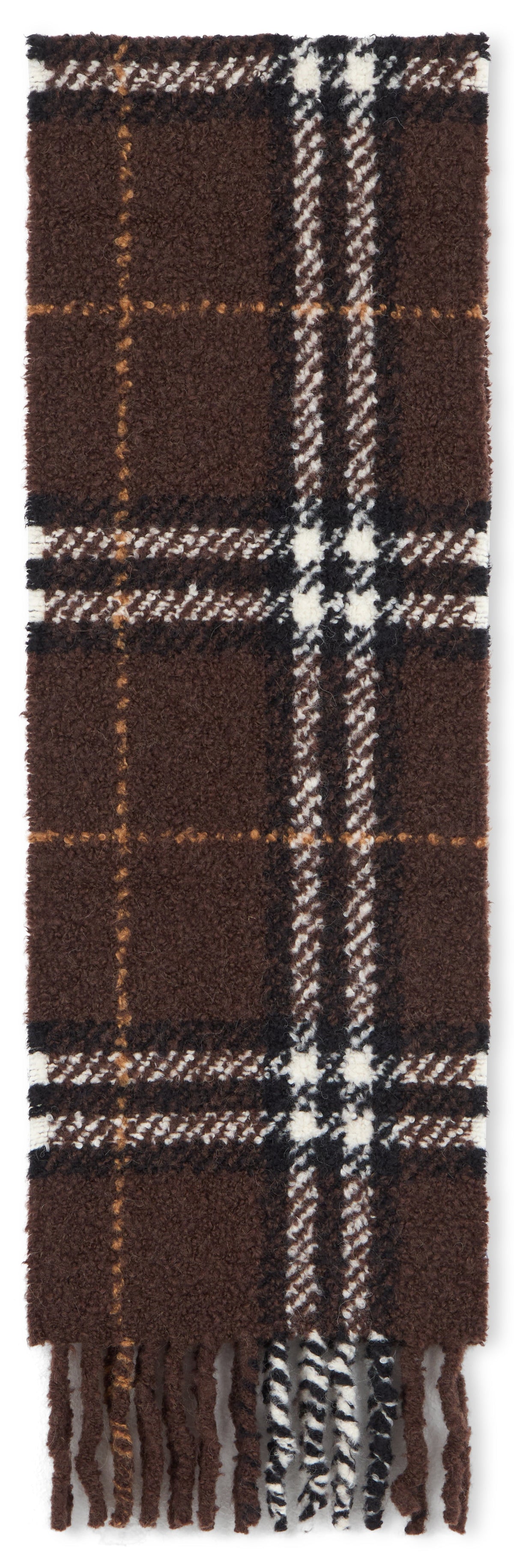 Checked scarf ACC