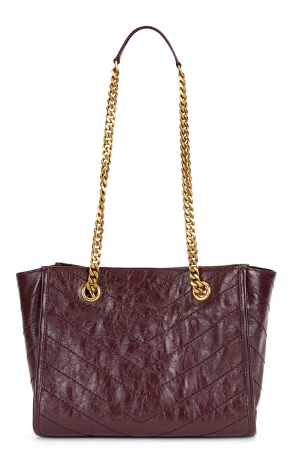 Niki tote bag with quilted chevron pattern BAGS
