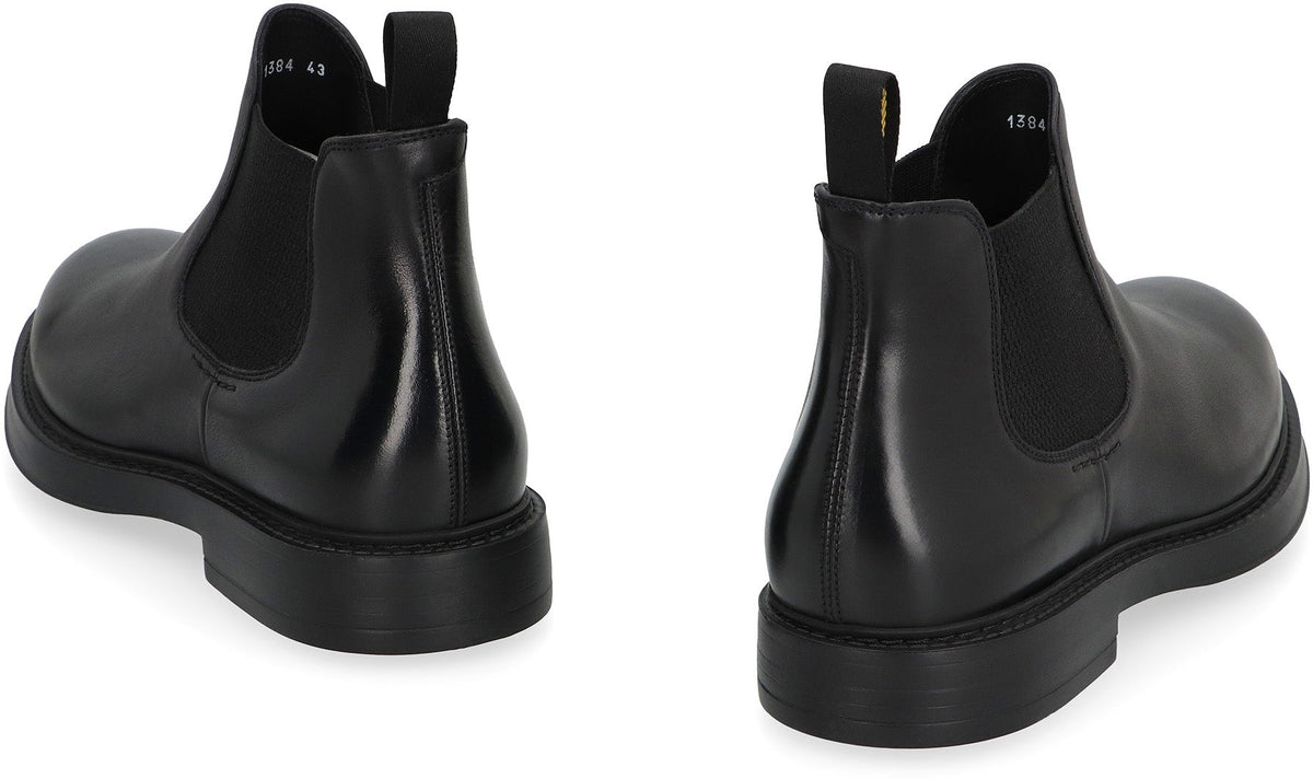 Leather Chelsea boots SHOES