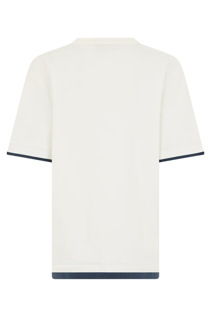 T-shirt with contrast details RTW