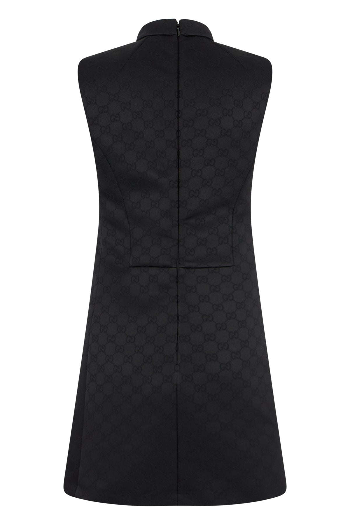 Long dress to the knee in monogram fabric RTW