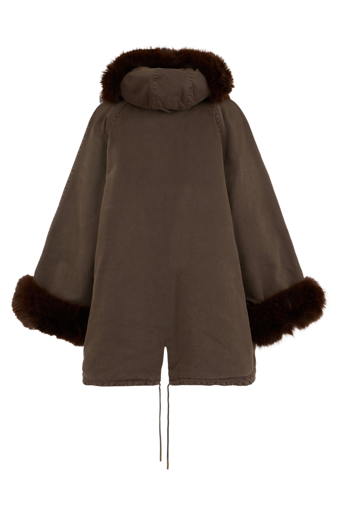 Hooded jacket and fur RTW