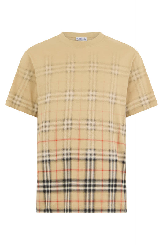 Checkered cotton T-shirt RTW