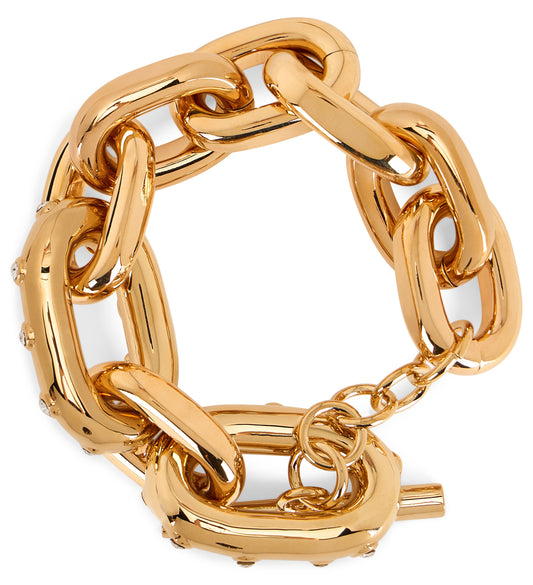 Bracelet XL Link with rhinestones RTW