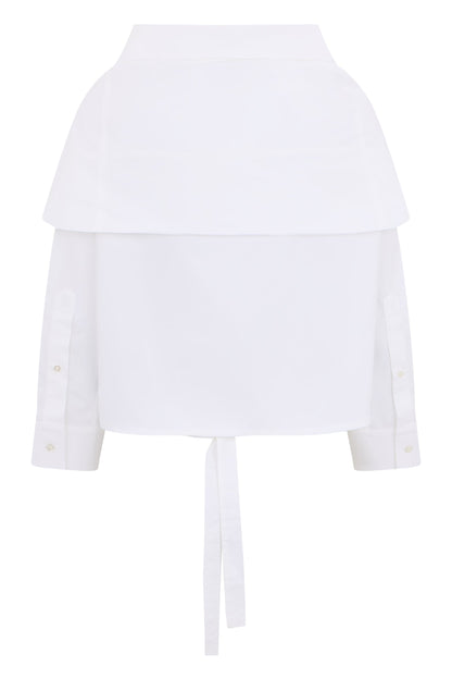 Shirt with exposed shoulders RTW