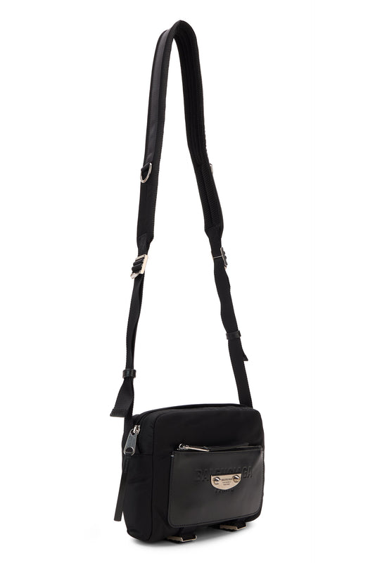 Shoulder bag with plate BAGS