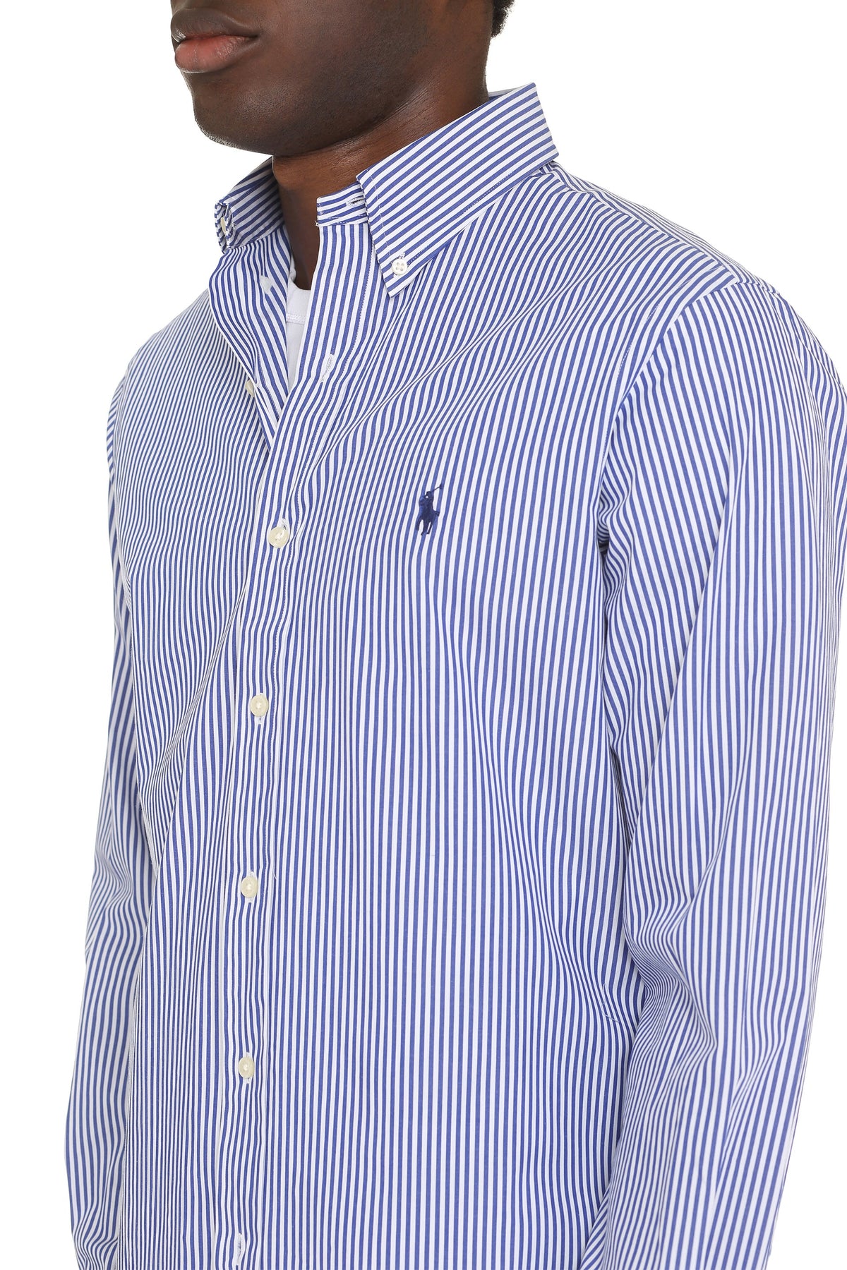 Button-down collar cotton shirt RTW