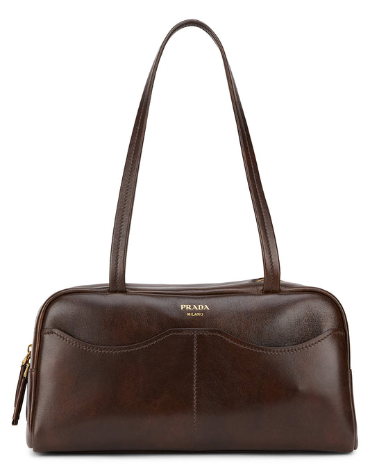 Shoulder bag in leather BAGS