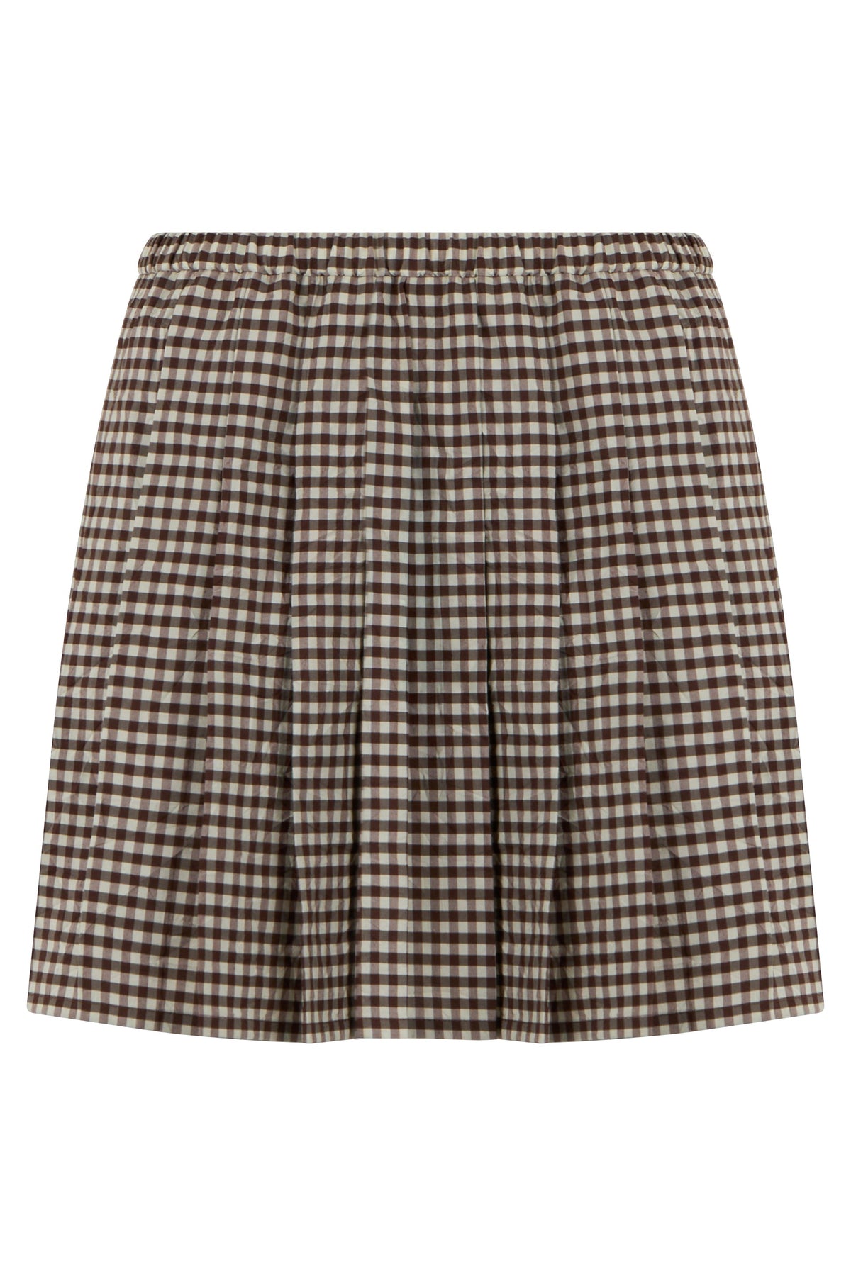 Gonna mini in mixed cotton RTW