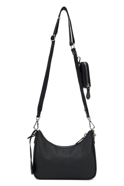 Shoulder bag in leather BAGS