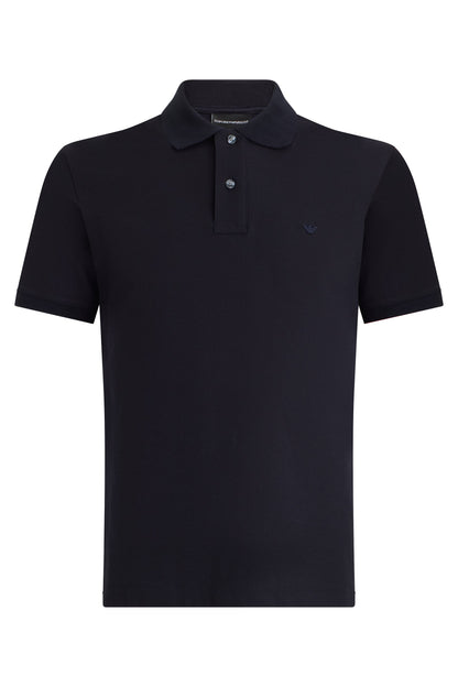 Cotton polo with short sleeves RTW