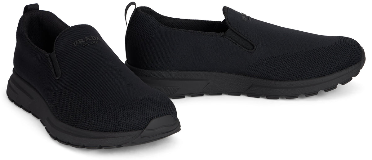Slip-on sneakers in stretch fabric SHOES